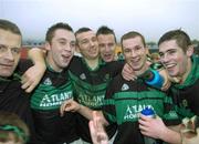 29 October 2006; Nemo Rangers, players celebrate after the final whistle against Doheny's. Cork Senior Football Championship Final, Nemo Rangers v Doheny's, Pairc Ui Chaoimh, Cork. Picture credit: Matt Browne / SPORTSFILE