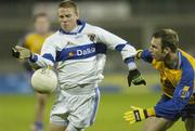 30 October 2006; Tomas Quinn, St Vincents, in action against Enda McNulty, Na Fianna. Dublin Senior Football Championship Semi-Final, Na Fianna v St Vincents, Parnell Park, Dublin. Picture credit: Damien Eagers / SPORTSFILE