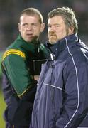28 October 2006; Ireland selectors Anthony Tohill, left, with Eoin 'Bomber' Liston. Coca-Cola International Rules Series 2006, First Test, Ireland v Australia, Pearse Stadium, Galway. Picture credit: Brendan Moran / SPORTSFILE