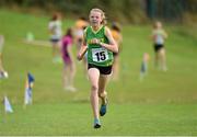 17 August 2014; Kerry's Fiona Doyle on her way to winning the Girls' U14 Mixed Distance Cross Country Relay event. HSE Community Games August Festival 2014, Athlone Institute of Technology, Athlone, Co. Westmeath. Picture credit: Pat Murphy / SPORTSFILE