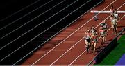 17 August 2014; Competitors during the women's 3000m steeplechase final. European Athletics Championships 2014 - Day 6. Letzigrund Stadium, Zurich, Switzerland. Picture credit: Stephen McCarthy / SPORTSFILE