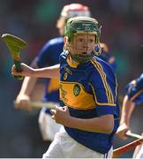 17 August 2014; Killian Sampson, Clonlisk National School, Offaly, representing Tipperary. INTO/RESPECT Exhibition GoGames, Croke Park, Dublin. Photo by Sportsfile