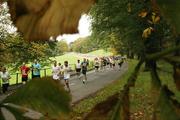 30 October 2006;Compeditors make there way through the Phoenix Park, during the 2006 adidas Dublin City Marathon . Picture credit: Tomas Greally / SPORTSFILE *** Local Caption ***