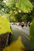 30 October 2006;Compeditors make there way through the Phoenix Park, during the 2006 adidas Dublin City Marathon. Picture credit: Tomas Greally / SPORTSFILE *** Local Caption ***