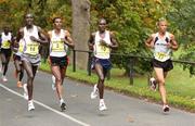 30 October 2006; The chasing pack making there way through the Phoenix Park during the 2006 adidas Dublin City Marathon. Picture credit: Tomas Greally / SPORTSFILE *** Local Caption ***