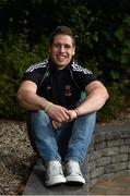 18 August 2014; Mayo's Lee Keegan during a press evening ahead of their side's GAA Football All Ireland Senior Championship Semi-Final against Kerry on Sunday the 24th of August. Hotel Ballina, Dublin Road, Ballina, Co. Mayo. Picture credit: Barry Cregg / SPORTSFILE