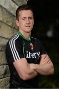 18 August 2014; Mayo's Cillian O'Connor during a press evening ahead of their side's GAA Football All Ireland Senior Championship Semi-Final against Kerry on Sunday the 24th of August. Hotel Ballina, Dublin Road, Ballina, Co. Mayo. Picture credit: Barry Cregg / SPORTSFILE