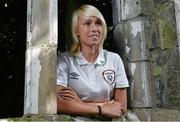19 August 2014; Republic of Ireland's Stephanie Roche after a press conference ahead of their FIFA Women's World Cup Qualifier, Group 1, game against Slovenia on Wednesday. Republic of Ireland Women's Press Conference, Dunboyne Castle Hotel, Dunboyne, Co. Meath. Picture credit: Barry Cregg / SPORTSFILE