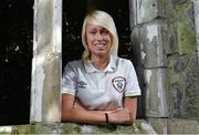 19 August 2014; Republic of Ireland's Stephanie Roche after a press conference ahead of their FIFA Women's World Cup Qualifier, Group 1, game against Slovenia on Wednesday. Republic of Ireland Women's Press Conference, Dunboyne Castle Hotel, Dunboyne, Co. Meath. Picture credit: Barry Cregg / SPORTSFILE