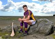 19 August 2014; U-21 stars Tony Kelly, Clare, Stephen McAfee, Antrim, Cathal Mannion, Galway, and Conor McDonald, Wexford, met today in Clanna Gael GAA Club ahead of the Bord Gáis Energy GAA Hurling U-21 All-Ireland Semi Final which take place this Saturday 23rd August in Semple Stadium, Thurles. Clare take on Ulster winners Antrim at 4pm while Galway face Leinster kingpins Wexford at 6pm. Both games will be shown live on TG4 and spectators can vote for their player of the match by using hBGE. Pictured is Wexford's Conor McDonald. Bord Gáis Energy GAA Hurling All-Ireland U21 Championship Semi-Final Photocall, Clanna Gael Fontenoy GAA Club, Ringsend, Dublin. Picture credit: Ramsey Cardy / SPORTSFILE