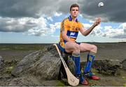 19 August 2014; U-21 stars Tony Kelly, Clare, Stephen McAfee, Antrim, Cathal Mannion, Galway, and Conor McDonald, Wexford, met today in Clanna Gael GAA Club ahead of the Bord Gáis Energy GAA Hurling U-21 All-Ireland Semi Final which take place this Saturday 23rd August in Semple Stadium, Thurles. Clare take on Ulster winners Antrim at 4pm while Galway face Leinster kingpins Wexford at 6pm. Both games will be shown live on TG4 and spectators can vote for their player of the match by using hBGE. Pictured is Clare's Tony Kelly. Bord Gáis Energy GAA Hurling All-Ireland U21 Championship Semi-Final Photocall, Clanna Gael Fontenoy GAA Club, Ringsend, Dublin. Picture credit: Ramsey Cardy / SPORTSFILE