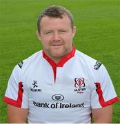 19 August 2014; Andrew Warwick, Ulster. Ulster Rugby Squad Portraits 2014/15. Picture credit: John Dickson / SPORTSFILE
