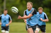 19 August 2014; Munster's Cian Bohane in action during squad training ahead of their pre-season game against Gloucester on Saturday. Munster Rugby Squad Pre-Season Training, Cork Institute of Technology, Cork. Picture credit: Diarmuid Greene / SPORTSFILE