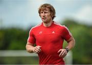 19 August 2014; Munster scrum coach Jerry Flannery during squad training ahead of their pre-season game against Gloucester on Saturday. Munster Rugby Squad Pre-Season Training, Cork Institute of Technology, Cork. Picture credit: Diarmuid Greene / SPORTSFILE
