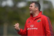 19 August 2014; Munster head coach Anthony Foley during squad training ahead of their pre-season game against Gloucester on Saturday. Munster Rugby Squad Pre-Season Training, Cork Institute of Technology, Cork. Picture credit: Diarmuid Greene / SPORTSFILE