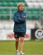 19 August 2014; Republic of Ireland manager Sue Ronan during squad training ahead of their FIFA Women's World Cup Qualifier, Group 1, game against Slovenia on Wednesday. Republic of Ireland Women's Squad Training, Tallaght Stadium, Tallaght, Co. Dublin. Picture credit: Barry Cregg / SPORTSFILE