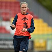19 August 2014; Republic of Ireland's Diane Caldwell during squad training ahead of their FIFA Women's World Cup Qualifier, Group 1, game against Slovenia on Wednesday. Republic of Ireland Women's Squad Training, Tallaght Stadium, Tallaght, Co. Dublin. Picture credit: Barry Cregg / SPORTSFILE