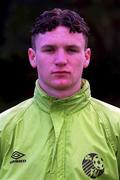 29 October 1999; Andrew Kilmartin during a Republic of Ireland U16 squad training session in Dublin. Photo by David Maher/Sportsfile