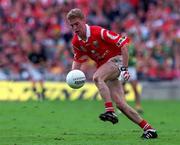 26 September 1999; Anthony Lynch of Cork during the GAA Football All-Ireland Senior Championship Final match between Meath and Cork at Croke Park in Dublin. Photo by Matt Browne/Sportsfile