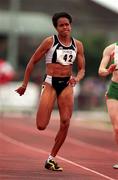19 June 1999; Cathy Freeman of Australia during the Cork City Sports event at the Mardyke Arena in Cork. Photo by Brendan Moran/Sportsfile