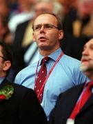9 October 1999; England head coach Clive Woodward during the Rugby World Cup match between England and New Zealand at Twickenham Stadium in London, England. Photo by Brendan Moran/Sportsfile