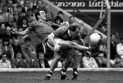 18 September 1988; Dave Barry of Cork in action against Colm Coyle of Meath during the All-Ireland Senior Football Championship Final between Meath and Cork at Croke Park in Dublin. Photo by Ray McManus/Sportsfile