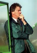 30 October 1999; Shamrock Rovers manager Damien Richardson during the Eircom League Premier Division match between Shamrock Rovers and Shelbourne at Morton Stadium in Santry, Dublin. Photo by Ray McManus/Sportsfile