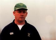 10 September 1999; Munster head coach Declan Kidney during the Representative Match between Munster and Ireland XV at Musgrave Park in Cork. Photo by Matt Browne/Sportsfile