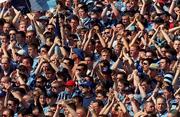 1 August 1999; Dublin supporters during the Leinster Senior Football Championship Final match between Dublin and Meath at Croke Park in Dublin. Photo by Ray McManus/Sportsfile