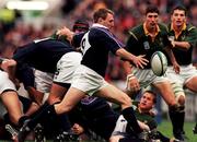 3 October 1999; Gary Armstrong of Scotland during the Rugby World Cup Pool A match between Scotland and South Africa at Murrayfield Stadium in Edinburgh, Scotland. Photo by Matt Browne/Sportsfile