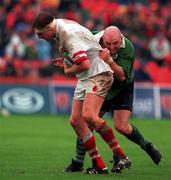19 September 1999; Gary Longwell of Ulster during the representative match between Ulster and Ireland XV at Queens University in Belfast. Photo by David Maher/Sportsfile