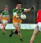 31 October 1999; James Kilmurray of Offaly during the National Football League match between Offaly and Louth at O'Connor Park in Tullamore, Offaly. Photo by Damien Eagers/Sportsfile