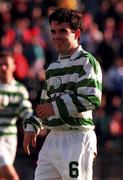 30 October 1999; Jason Colwell of Shamrock Rovers during the Eircom League Premier Division match between Shamrock Rovers and Shelbourne at Morton Stadium in Santry, Dublin. Photo by Ray McManus/Sportsfile
