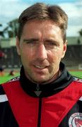 26 September 1999; Sligo Rovers player manager Jim McInally prior to the Eircom League Premier Division match between Shamrock Rovers and Sligo Rovers at Morton Stadium in Dublin. Photo by Damien Eagers/Sportsfile