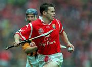12 September 1999; Kevin Murray of Cork during the All Ireland Senior Hurling Championship Final match between Cork and Kilkenny at Croke Park in Dublin. Photo by Brendan Moran/Sportsfile
