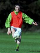 29 October 1999; Larry Farren during a Republic of Ireland U16 squad training session in Dublin. Photo by David Maher/Sportsfile