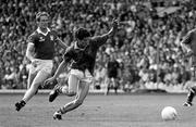 20 September 1987; Liam Harnan of Meath in action against Larry Tompkins of Cork during the All-Ireland Senior Football Championship Final between Meath and Cork at Croke Park in Dublin. Photo by Ray McManus/Sportsfile