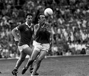 20 September 1987; Mick Lyons of Meath in action against Jimmy Kerrigan of Cork during the All-Ireland Senior Football Championship Final between Meath and Cork at Croke Park in Dublin. Photo by Ray McManus/Sportsfile