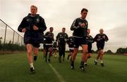 30 August 1999; A general view during a Republic of Ireland Training Session at the AUL Grounds in Clonshaugh, Dublin. Photo by David Maher/Sportsfile