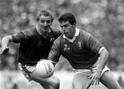 18 September 1988; Paul McGrath of Cork in action against Martin O'Connell of Meath during the All-Ireland Senior Football Championship Final between Meath and Cork at Croke Park in Dublin. Photo by Ray McManus/Sportsfile