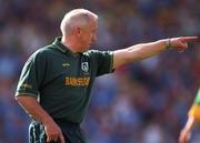 1 August 1999; Meath manager Sean Boylan during the Leinster Senior Football Championship Final match between Dublin and Meath at Croke Park in Dublin. Photo by Ray McManus/Sportsfile