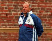 31 August 1999; Head coach Vujadin Boskov during a Yugoslavia Training Session at Belfield Park in Dublin. Photo by Matt Browne/Sportsfile