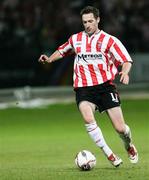 14 September 2006; Barry Molloy, Derry City. UEFA Cup, First Round, First leg fixture, Derry City v Paris St Germain, Brandywell, Derry. Picture credit: Oliver McVeigh / SPORTSFILE