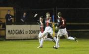 10 November 2006; Longford Town's Dessie Baker celebrates with Dave Mooney and Stephen Paisley, after scoring his side's goal. eircom League Premier Division, UCD v Longford Town, Belfield Park, Dublin. Picture credit: Ray Lohan / SPORTSFILE