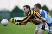 12 November 2006; Oisin McConville, Crossmaglen Rangers, in action against Seanie Smith, Mullahoran. AIB Ulster Senior Football Championship Quarter-Final, Crossmaglen Rangers v Mullahoran, Oliver Plunkett Park, Crossmaglen, Co Armagh. Picture credit: Oliver McVeigh / SPORTSFILE