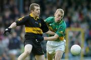 12 November 2006; Ronan Hussey, South Kerry, in action against Luke Quinn, Dr. Crokes. Kerry Senior Football Championship Final, Dr. Crokes v South Kerry, Fitzgerald Stadium, Killarney, Co. Kerry. Picture credit: Brendan Moran / SPORTSFILE