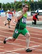 21 August 2014; Team Ireland's Jason Smyth, from Eglinton, Co. Derry, competing in his semi-final of the men's 200m - T12, where he finished first in a time of 22.34. 2014 IPC Athletics European Championships, Swansea University, Swansea, Wales. Picture credit: Steve Pope / SPORTSFILE