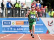 21 August 2014; Team Ireland's Jason Smyth, from Eglinton, Co. Derry, competing in his semi-final of the men's 200m - T12, where he finished first in a time of 22.34. 2014 IPC Athletics European Championships, Swansea University, Swansea, Wales. Picture credit: Chris Vaughan / SPORTSFILE