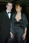 10 November 2006; Brian Smith and Lorraine Brown at the 2006 Opel GPA Player of the Year Awards. Gaelic Player Assoication Awards, Citywest Hotel, Dublin. Picture credit: Brendan Moran / SPORTSFILE