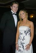 10 November 2006; Mark Brennan and Laura Conlon at the 2006 Opel GPA Player of the Year Awards. Gaelic Player Assoication Awards, Citywest Hotel, Dublin. Picture credit: Brendan Moran / SPORTSFILE